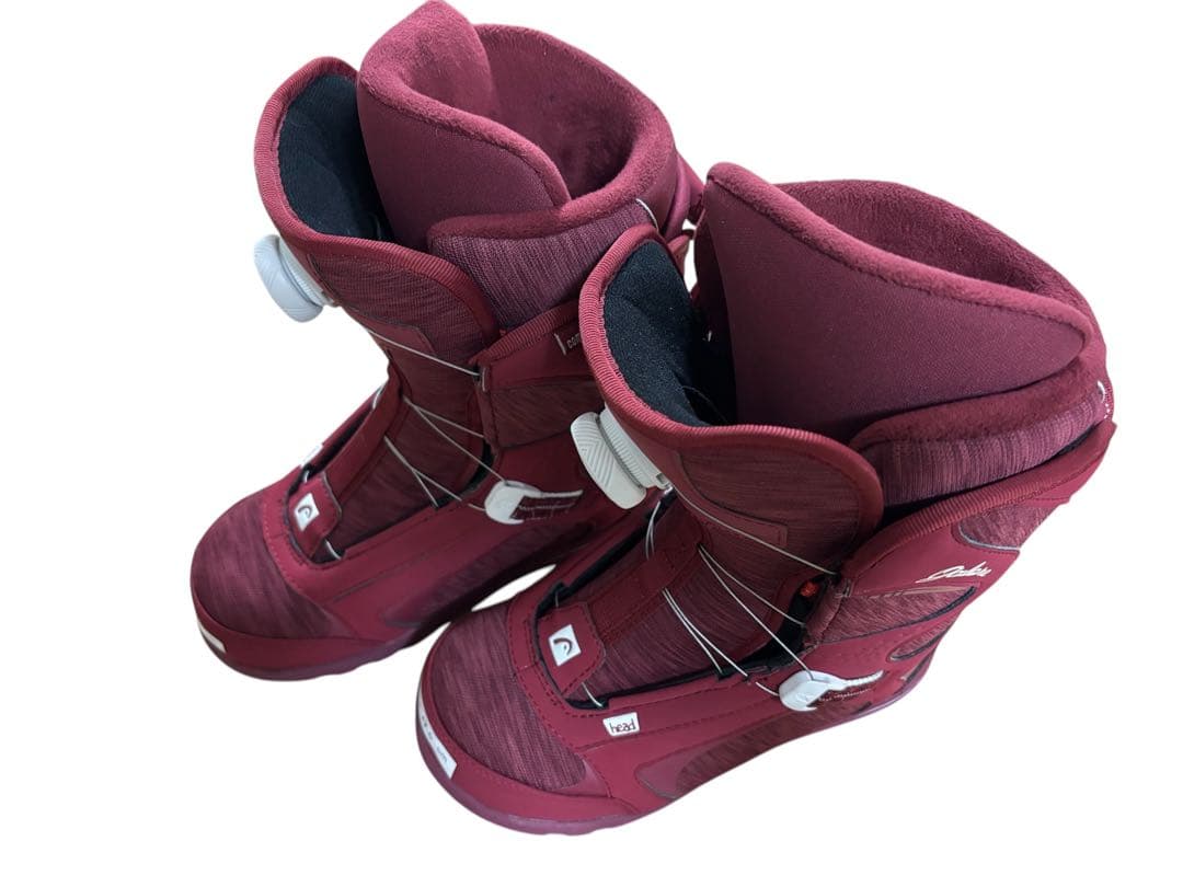 ★展示品★お洒落　可愛い　ヘッド　スノーボード ブーツ BOA レディース