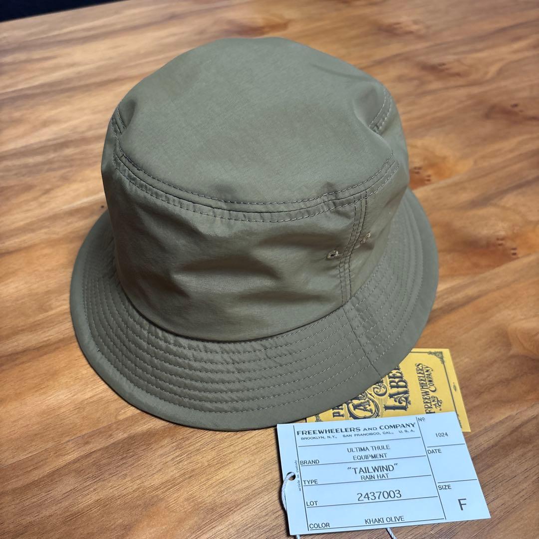 FREEWHEELERS TAIL WIND RAIN HAT 未使用品