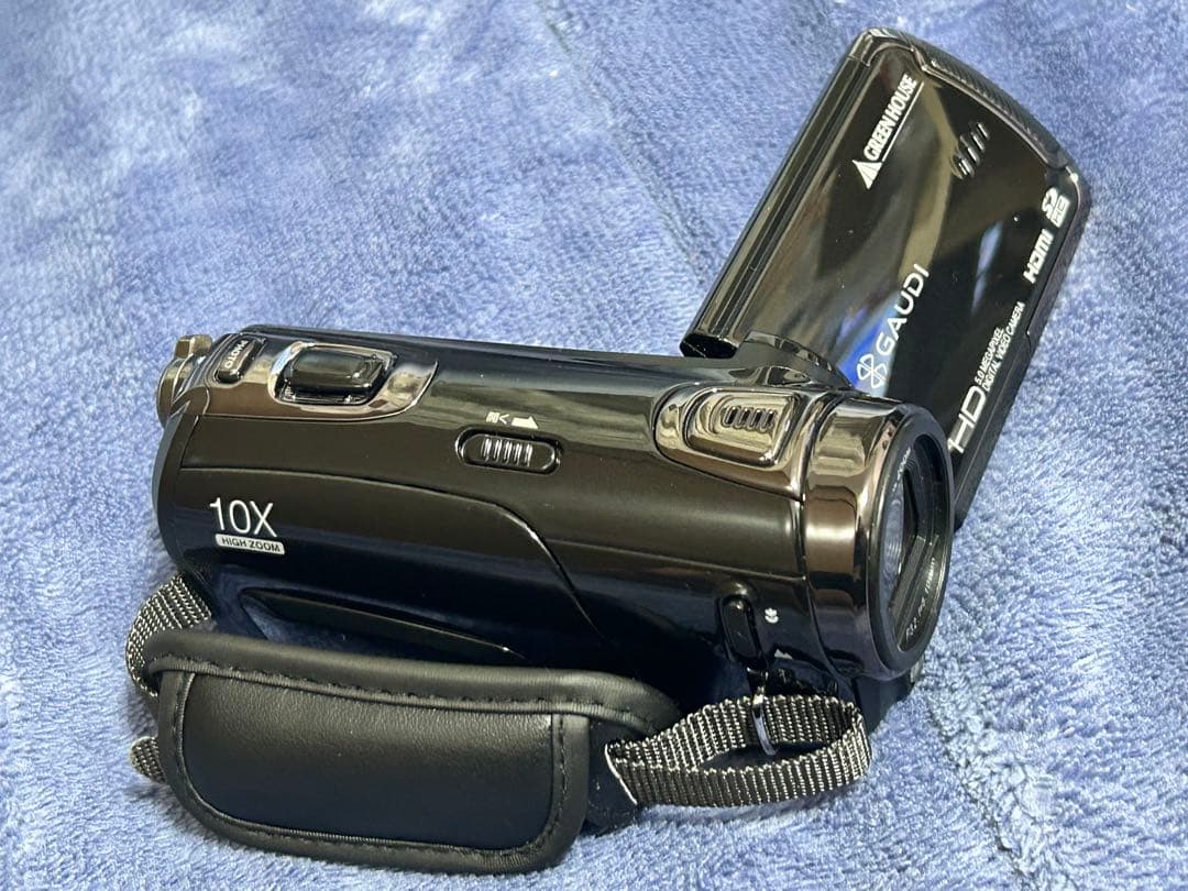 GREEN HOUSE GAUDI GHV-DV30HD ビデオカメラ HD