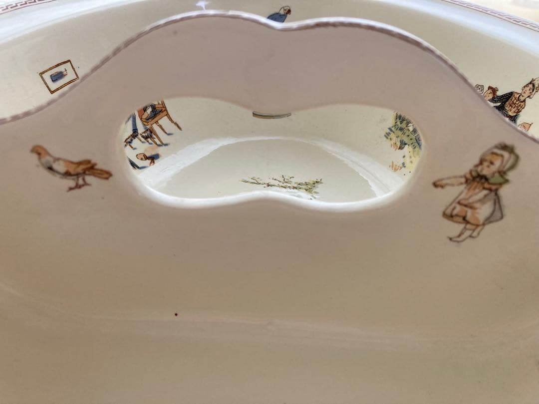 サルグミンヌ　アンファンリシャール　アンティーク　洗面器