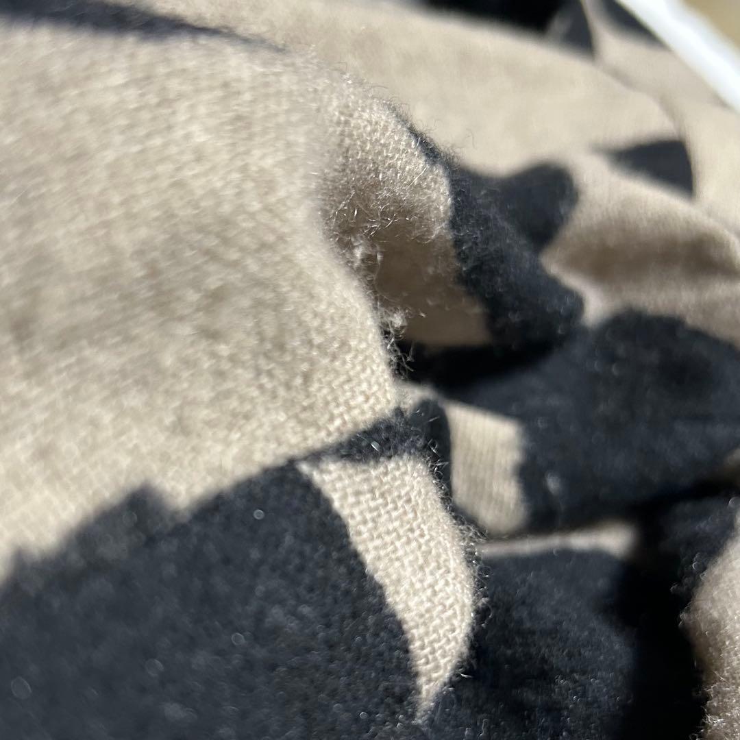 【中古品】ミナペルホネンslow dance カシミヤワンピース　38サイズ