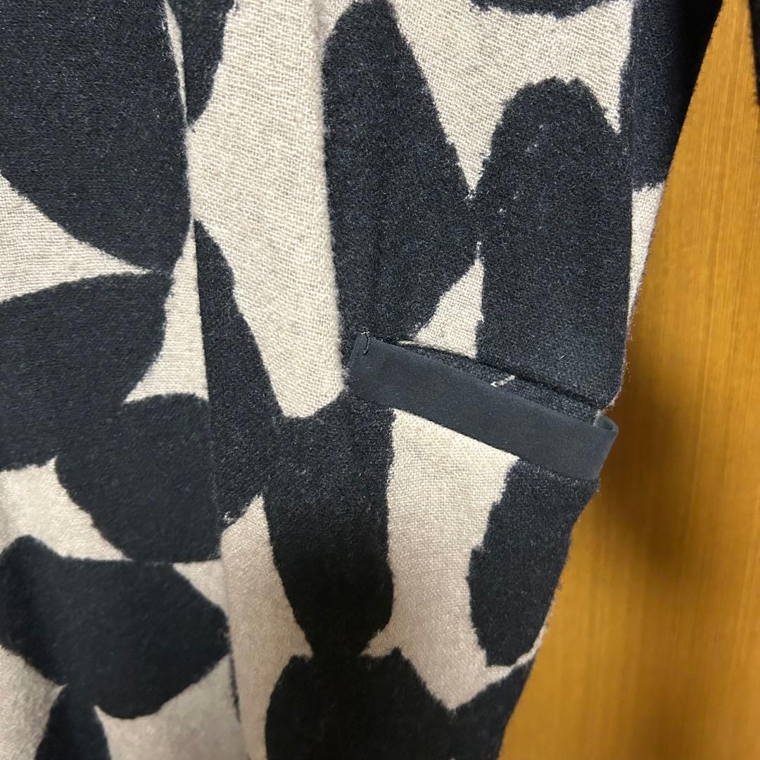 【中古品】ミナペルホネンslow dance カシミヤワンピース　38サイズ