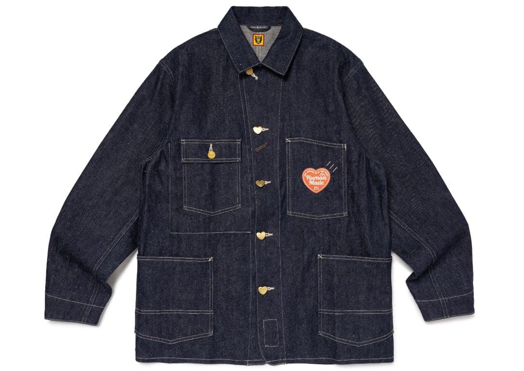 ジャケット・アウター HUMAN MADE denim cover all jacket