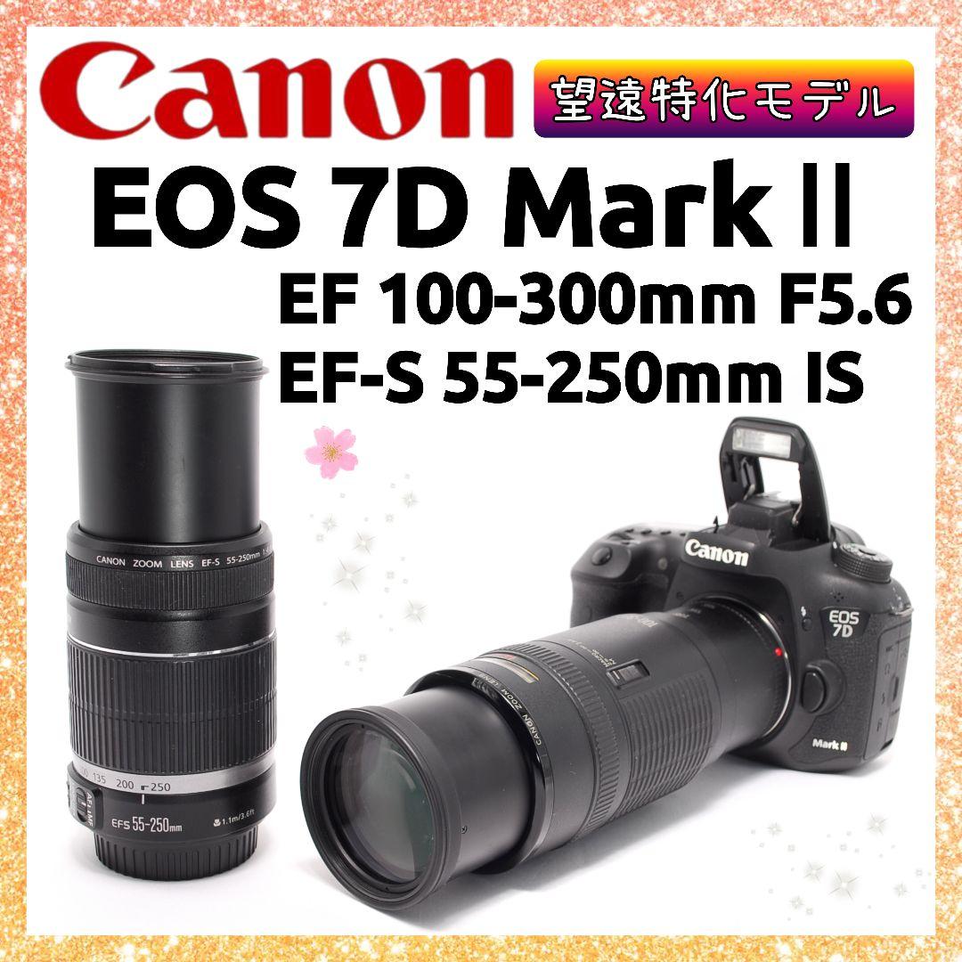 ❤即購入1000円OFF❤ Canon 7D Mark Ⅱ ダブル 望遠レンズ