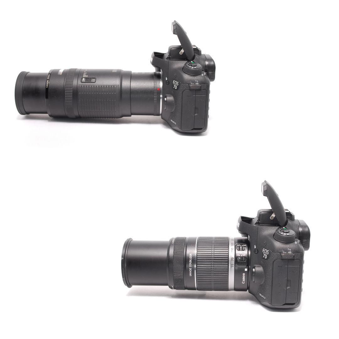 ❤即購入1000円OFF❤ Canon 7D Mark Ⅱ ダブル 望遠レンズ