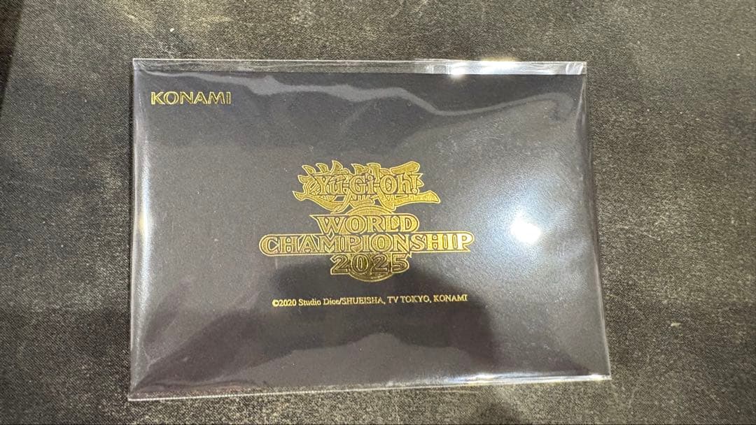 遊戯王　セレブレーションイベント　WCS2025 未開封　黒封筒　仏語版　非売品