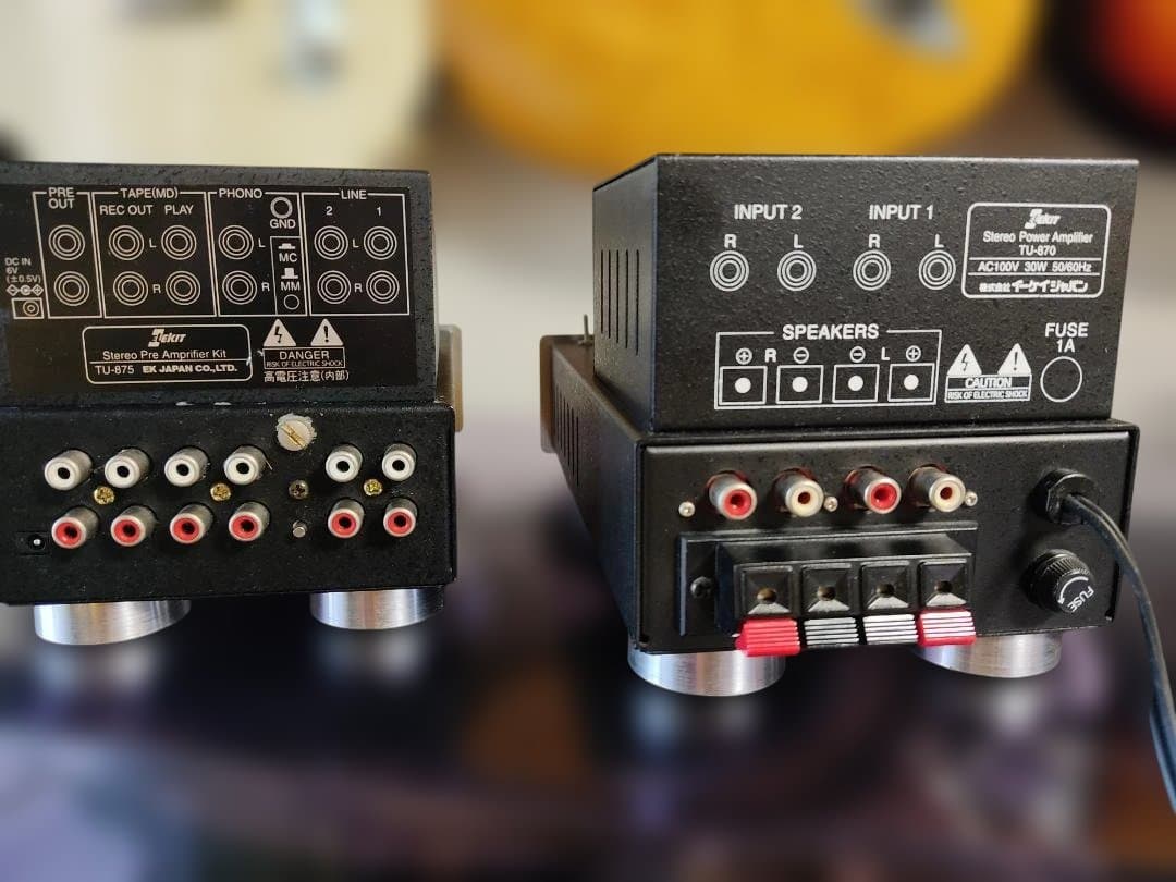 絶版：エレキット TU875 / TU870 セット販売（動作良好）