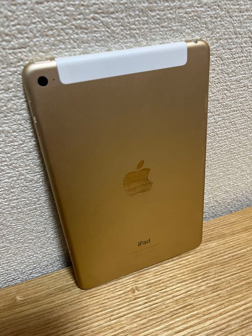 【美品】iPad mini4 Wi-Fi + Cellular 16GBゴールド