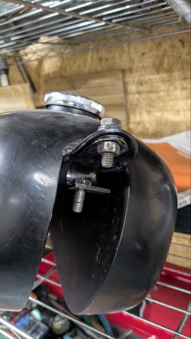 ハーレーピーナツタンクハイトンネル　ショベル　エボ　キャップコック付き