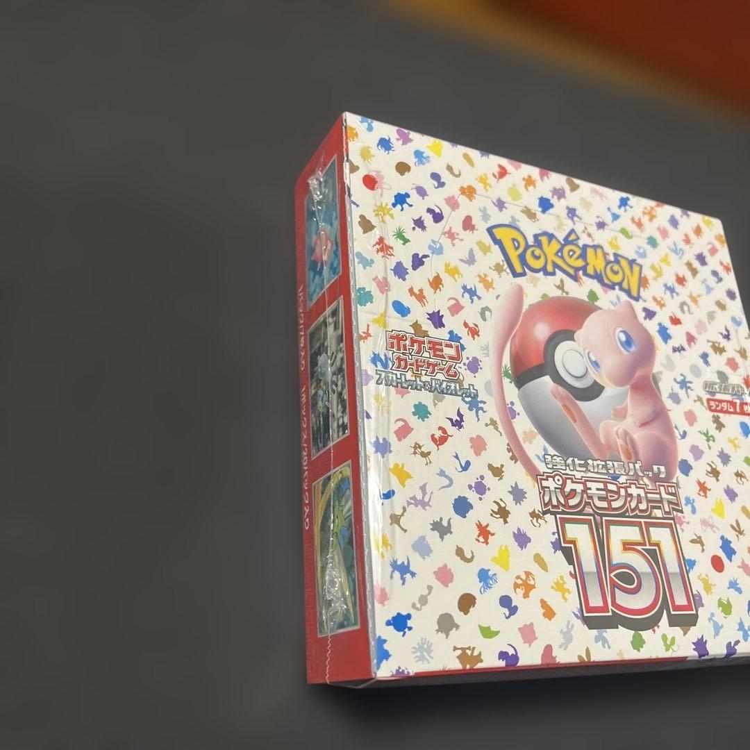 ポケモンカード151BOX シュリンク付き
