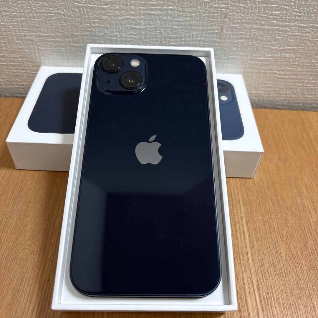 Apple iPhone 13 ミッドナイト　本体 充電ケーブル付き