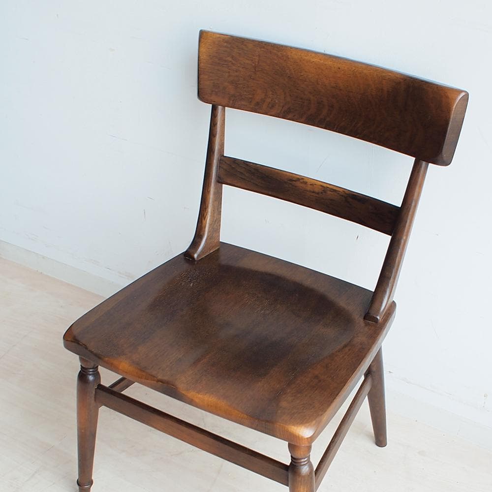 柏木工 ウィルダネス オーク無垢材 ダイニングチェア ZR23939