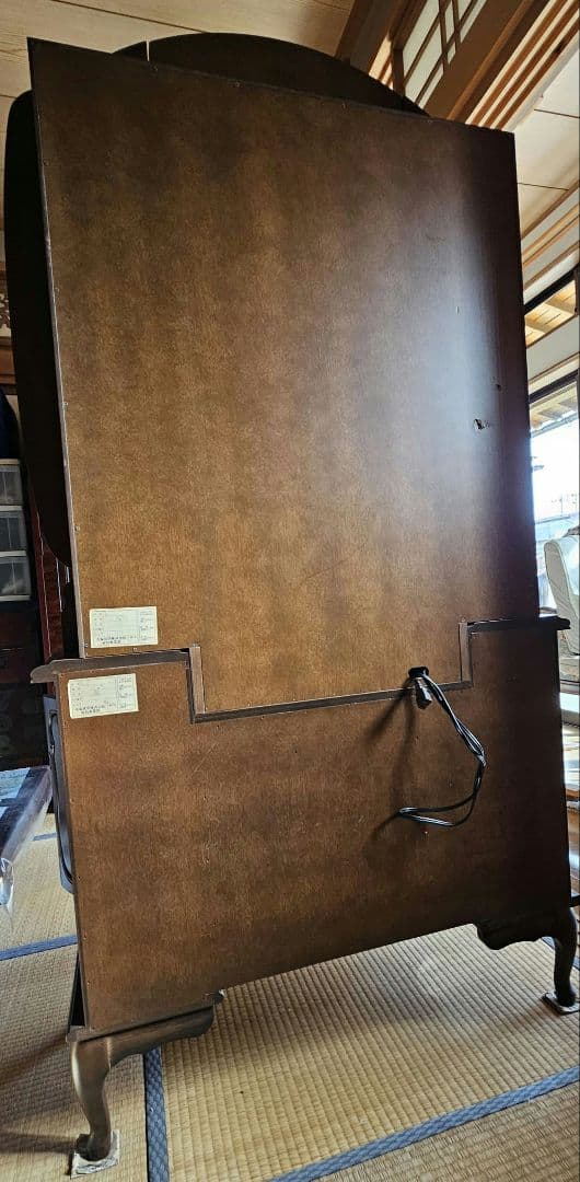 【お値下げ】大塚家具　ドレッサー　鏡台　三面鏡　高級　天然木ナラ