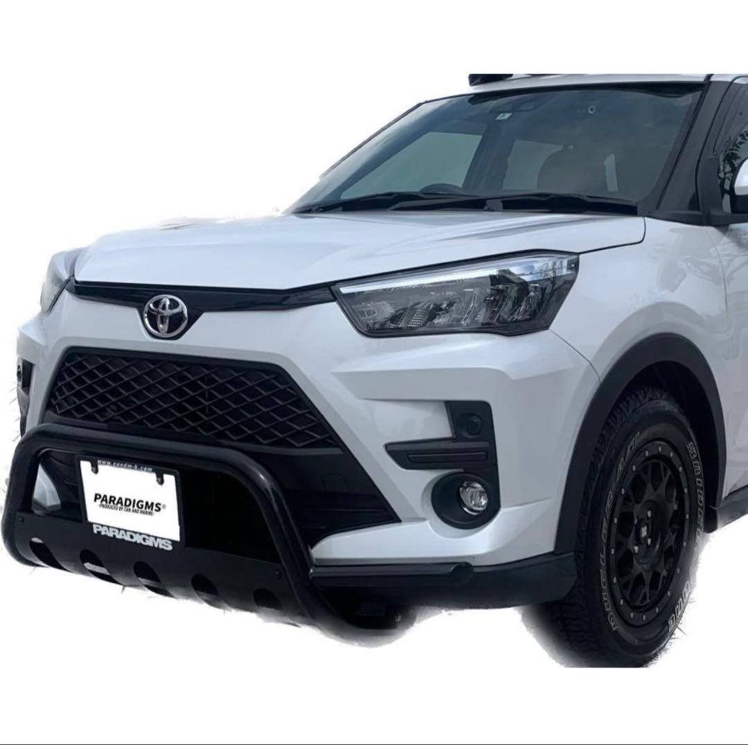 ライズ・ロッキー フロントバンパーガード マットブラック