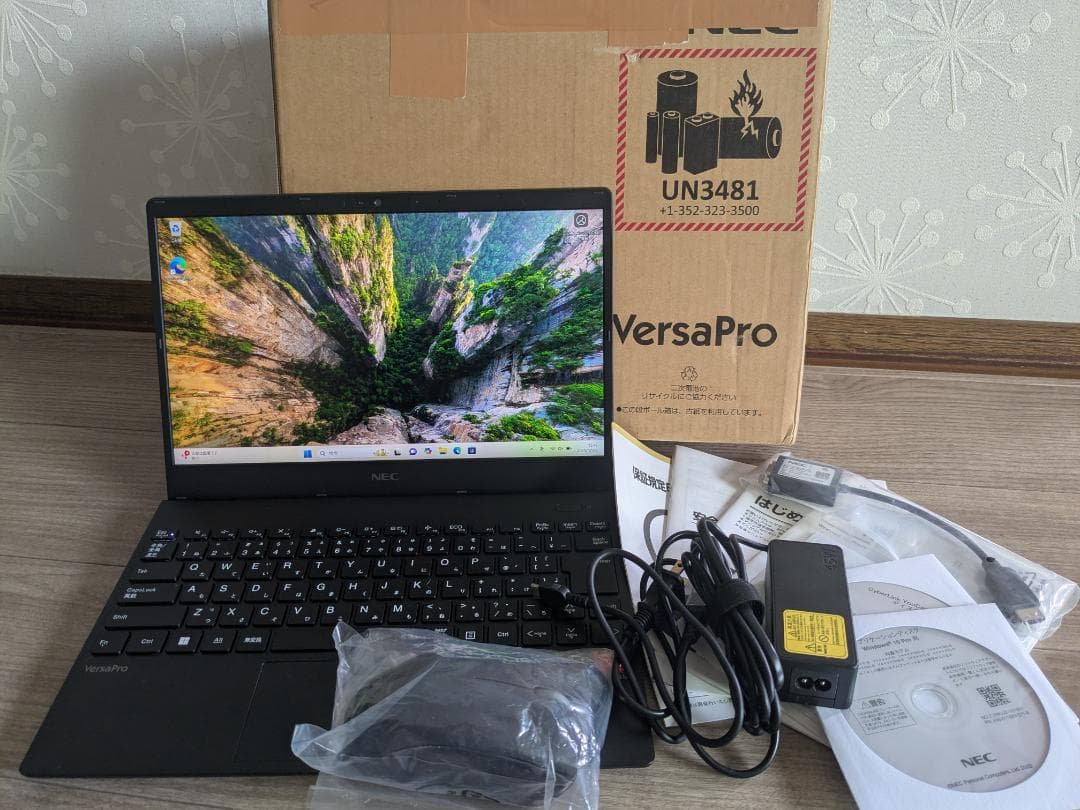 【美品・箱付】NECノートパソコン Ryzen5 5500U【Win11Pro】