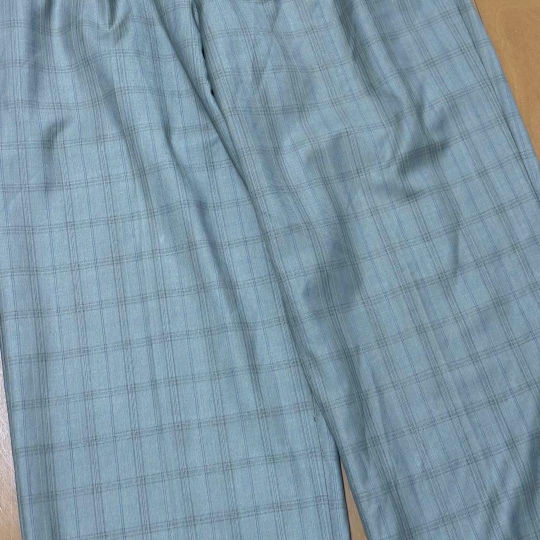 【極太】ワイドスラックス ワイドパンツバギーパンツ バギースラックス レーヨン