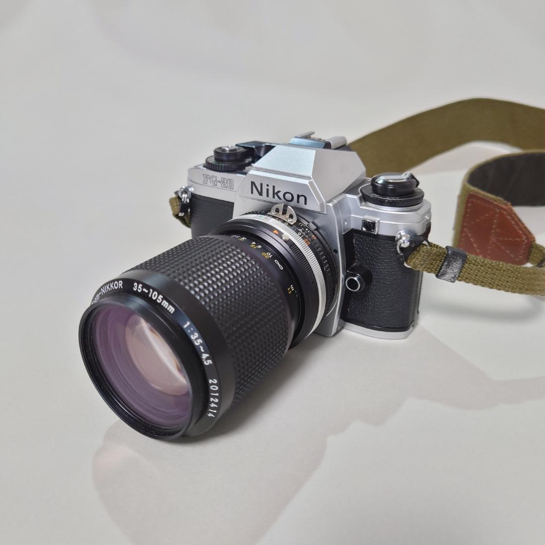 【希少・格安】Nikon（ニコン） FG-20 フィルム式一眼レフカメラ