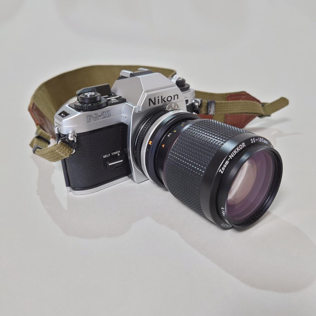 【希少・格安】Nikon（ニコン） FG-20 フィルム式一眼レフカメラ