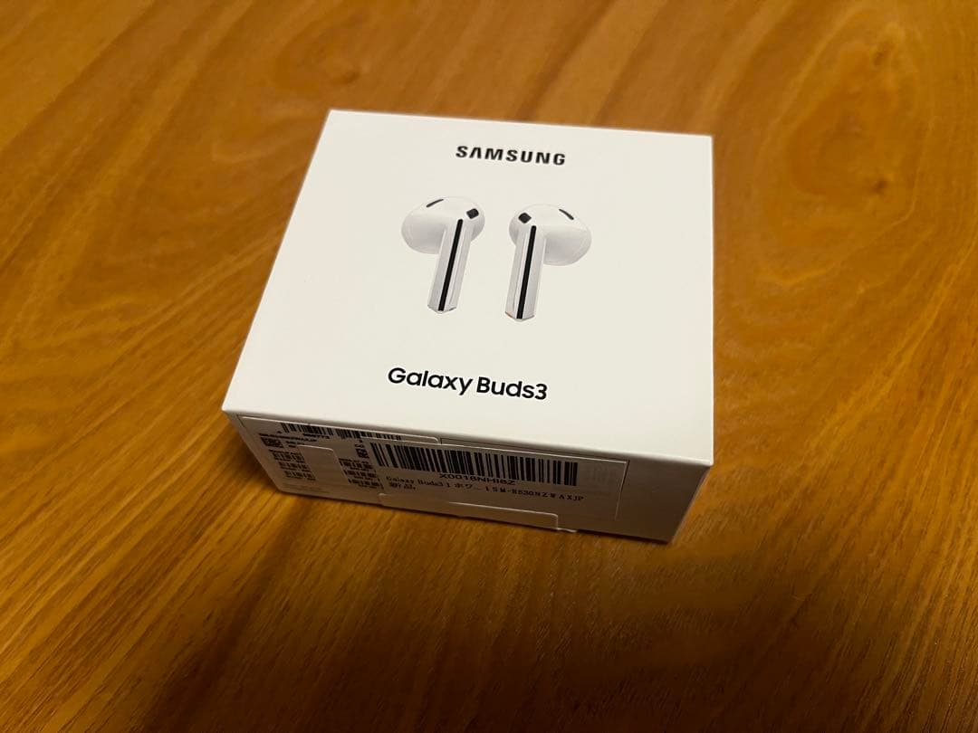 【Samsung】 Galaxy Buds3 ワイヤレスイヤホン