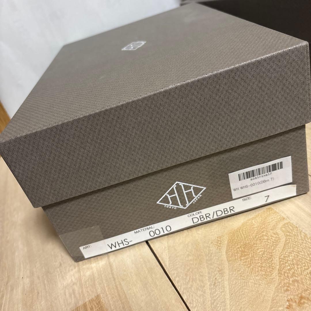 WH プレーントゥ 外羽根 干場スペシャルモデル [WHS-0010]ブラウン