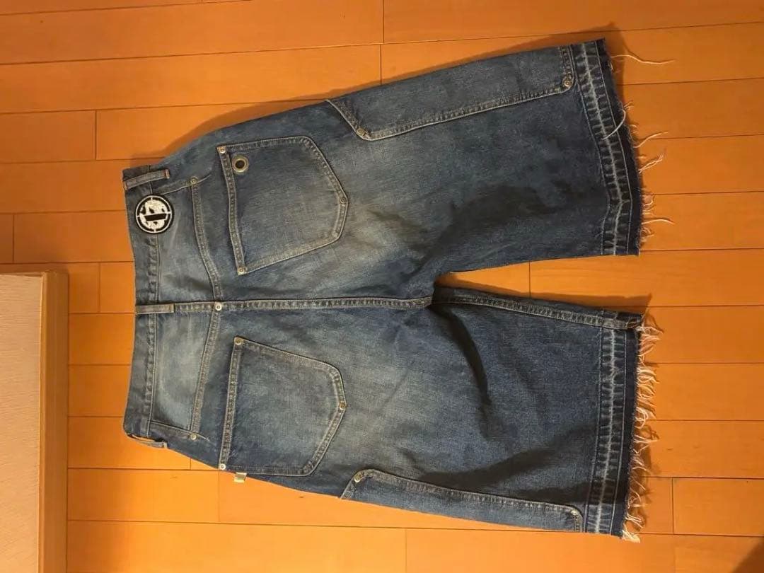 fafデニムショートパンツ ショーツ　ポーカーズ