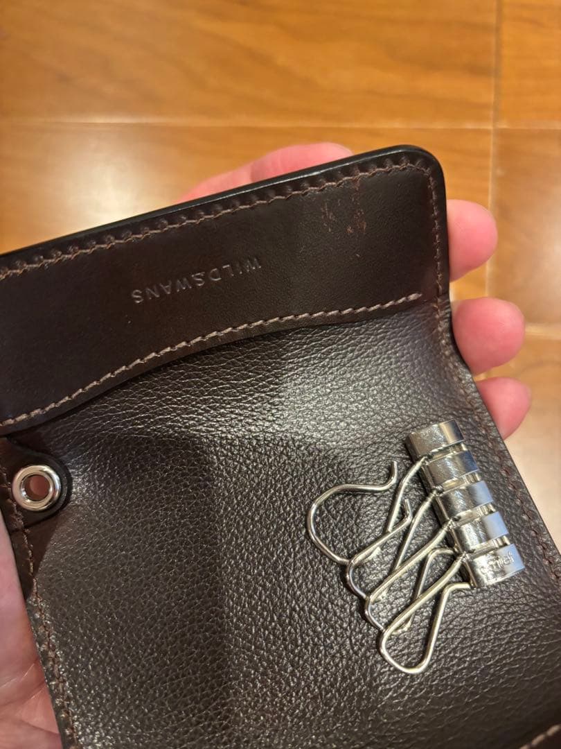 【半額】WILD SWANS / CLIPPER Ⅲ シェルコードバン