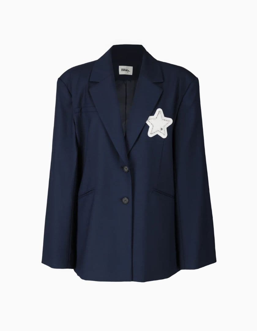 【新品未使用・即日発送】Bibiy. テーラードジャケット ネイビー