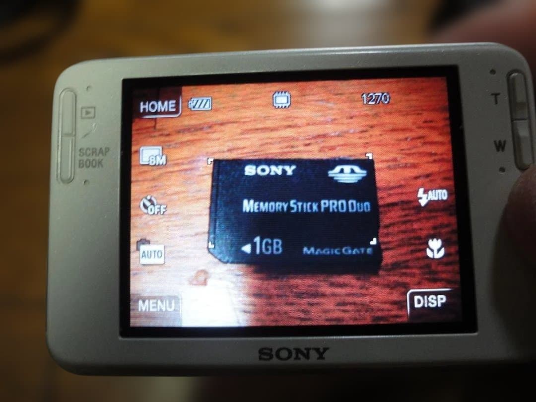 SONY ソニー Cyber-Shot DSC-T2 ホワイト　セット　中古