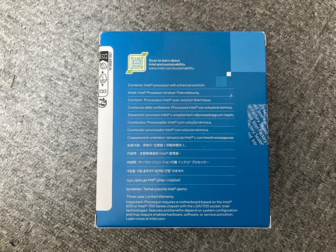 Intel Core i5 14400 GPU内蔵 新品未開封