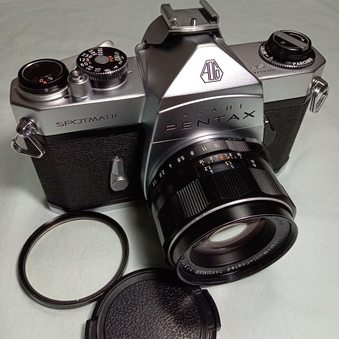 動作確認済 PENTAX SP +SMCタクマー 55mm f1.8 完動美品