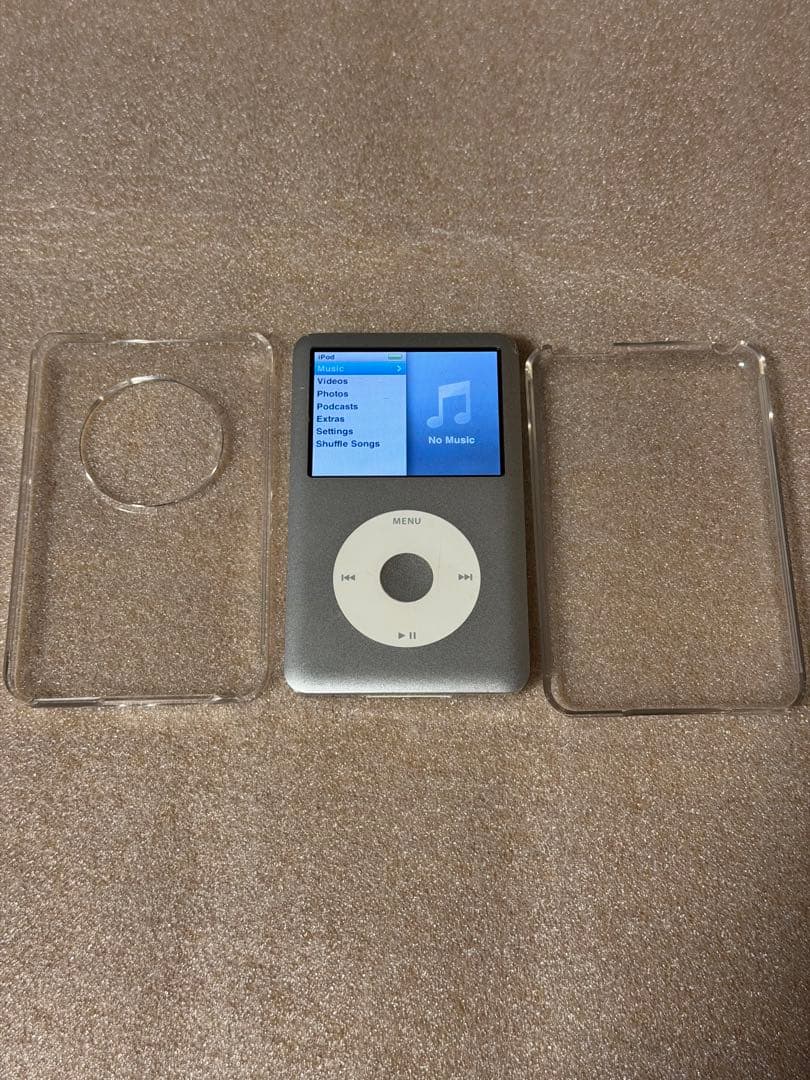 Apple iPod classic 160GB シルバー 動作品 ケース付き