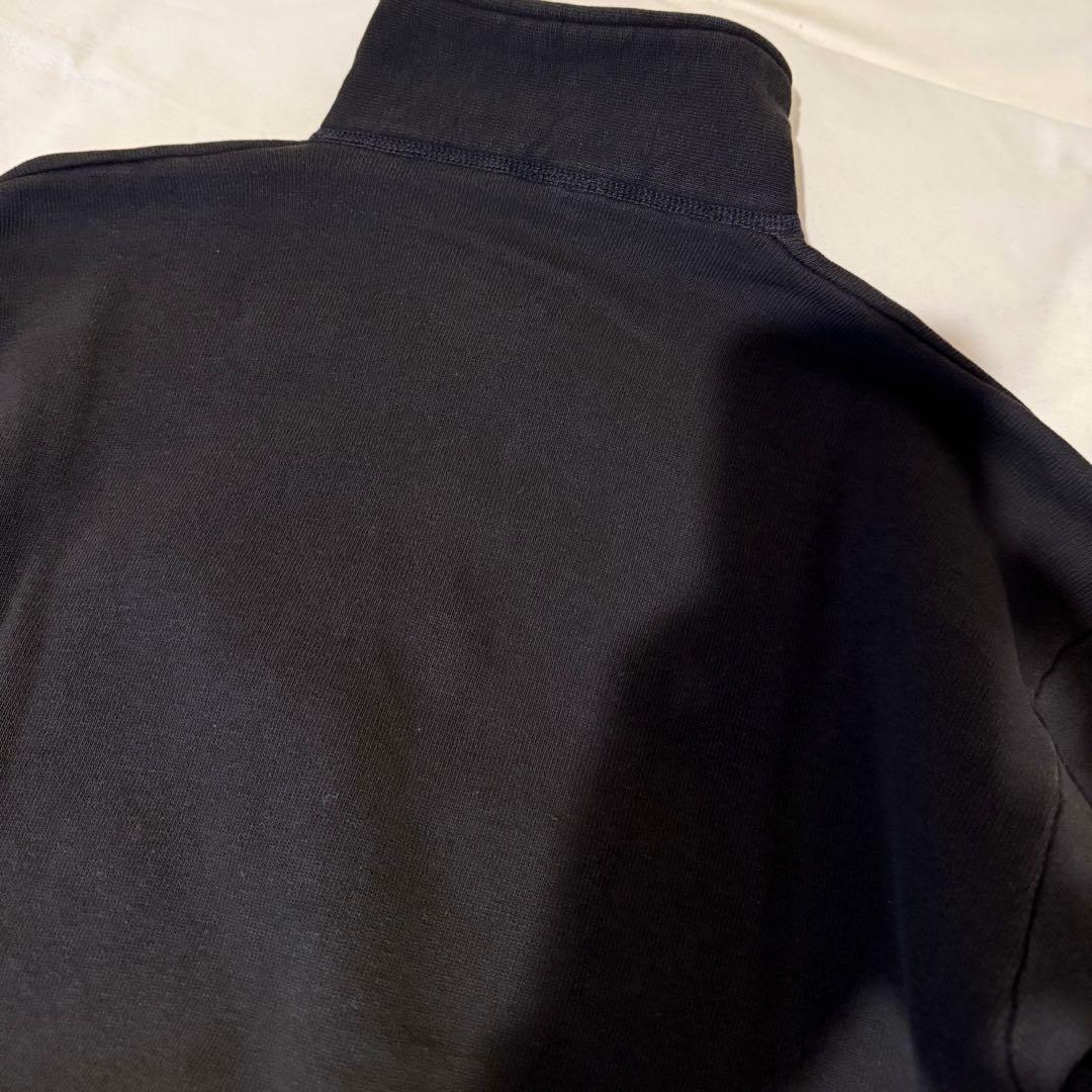 50s 60s ヴィンテージスウェット ハーフジップ スウェット 黒 レア