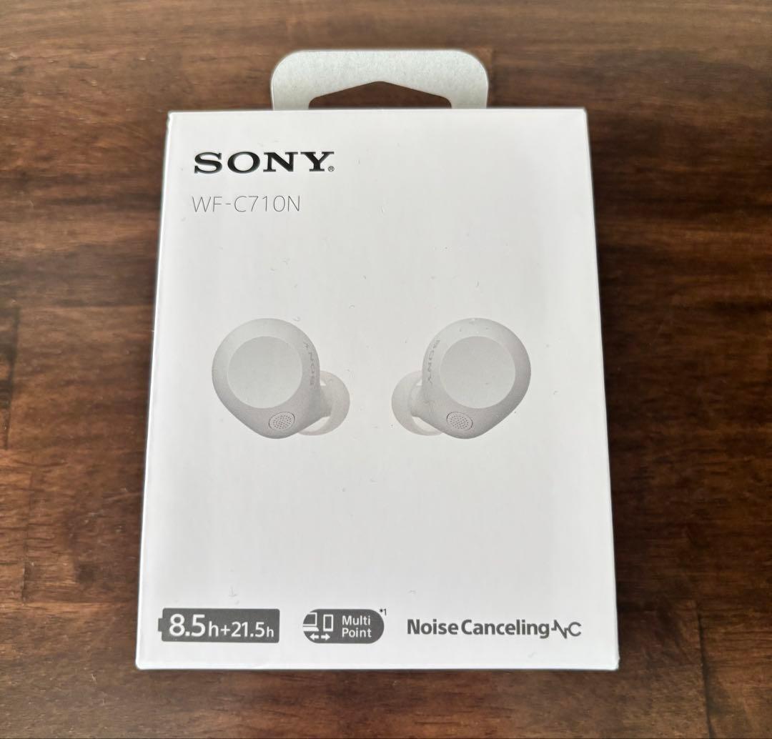 【るん！様】SONY WF-C710N ワイヤレスイヤホン ホワイト 新品未使用