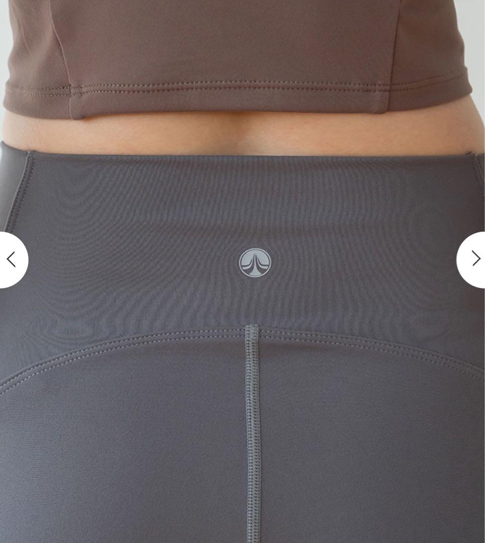 あやまま☆SUKALAトレンカレギンス　グレー サイドポケット付