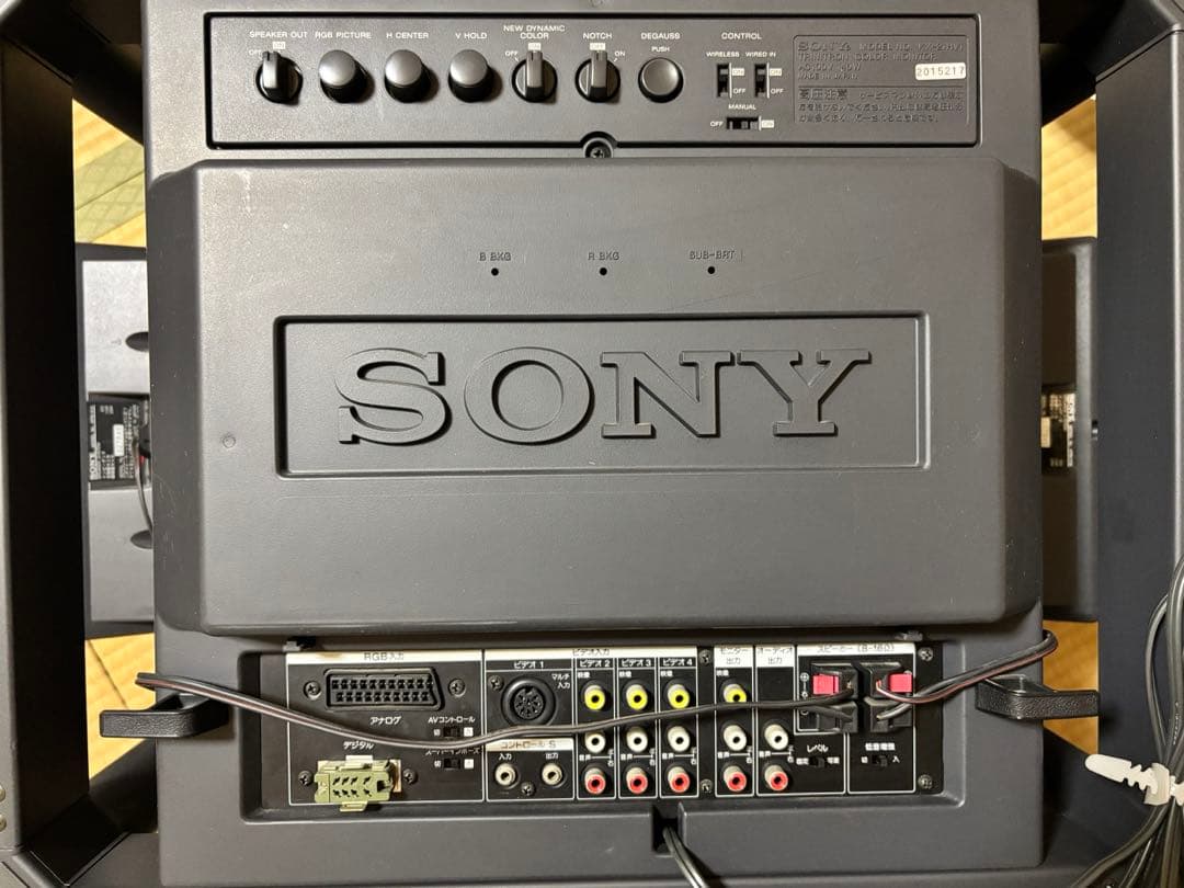 「ジャンク品」ソニープロフィールプロKX-21HV1（21インチ）+スピーカー