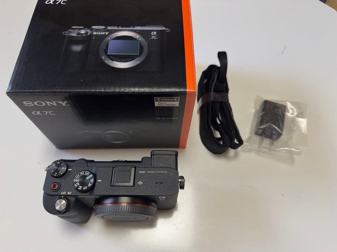 SONY α7C ミラーレスカメラ 本体　シャッター回数743回