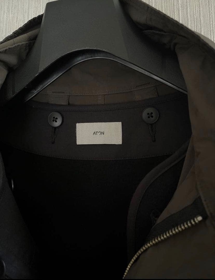 ATON AIR VENTILE SHORT MODS COAT ショートモッズ