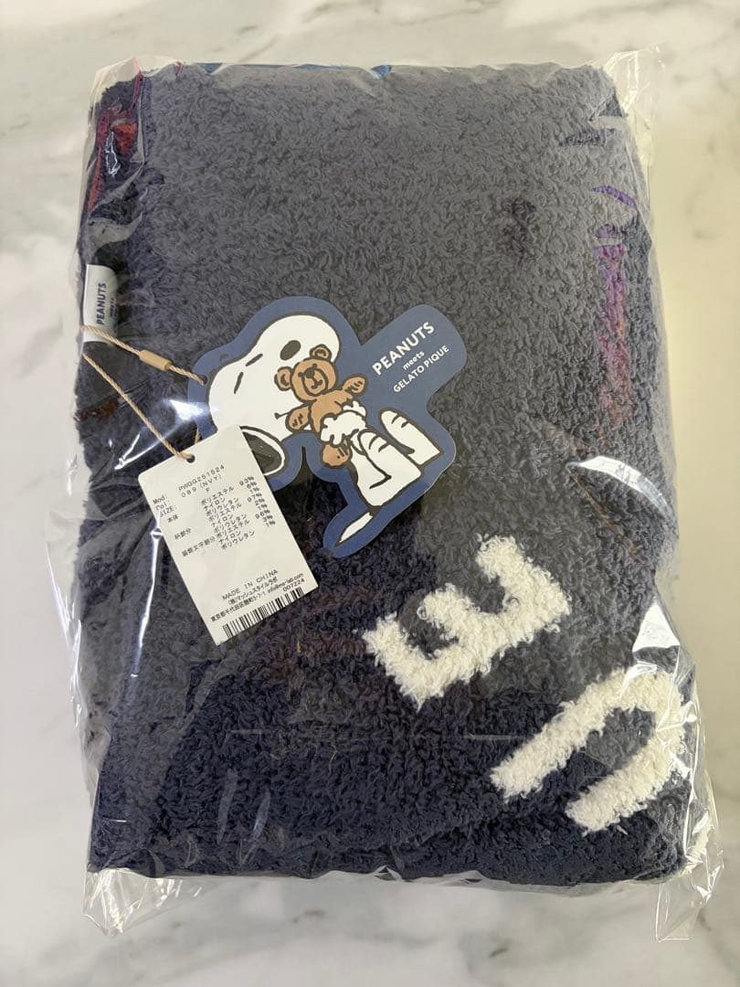 ジェラートピケ PEANUTS SNOOPY×BEARジャガードブランケット