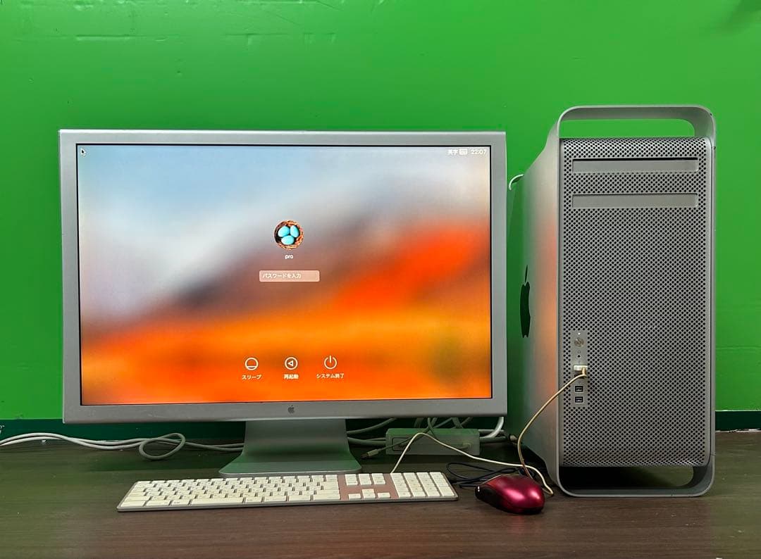 動作商品2009 Mac pro CPU2基タイプ