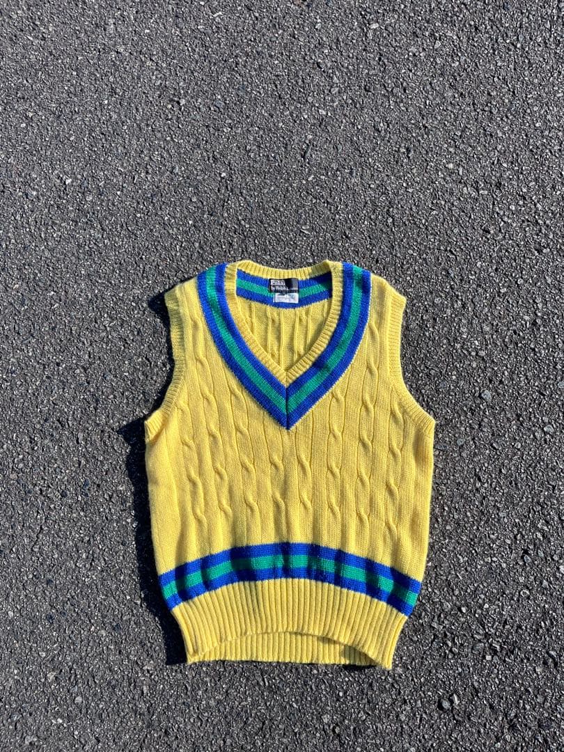 polo ralph lauren 90s Virgin wool ニット