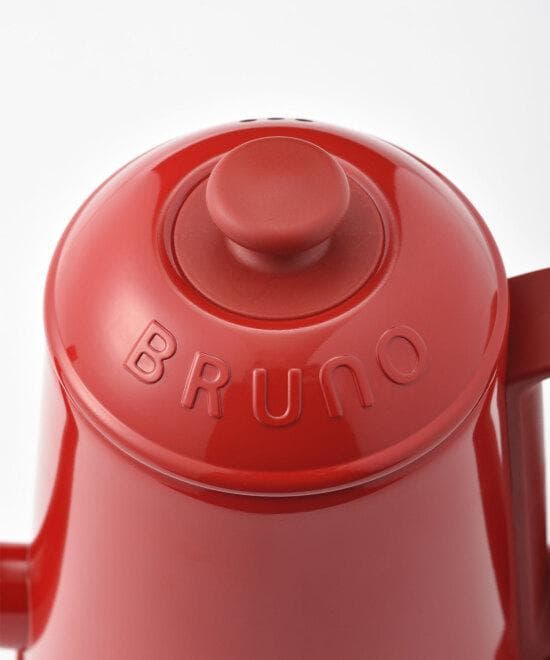 【新品未使用】【レッド】BRUNO ステンレスデイリーケトル 1L
