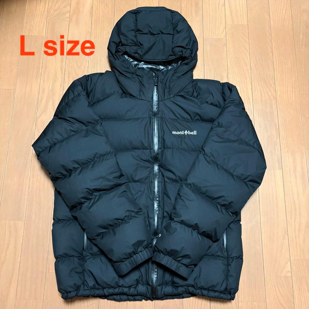 【廃盤品】mont-bell パーマフロストライトダウンパーカ 黒 L