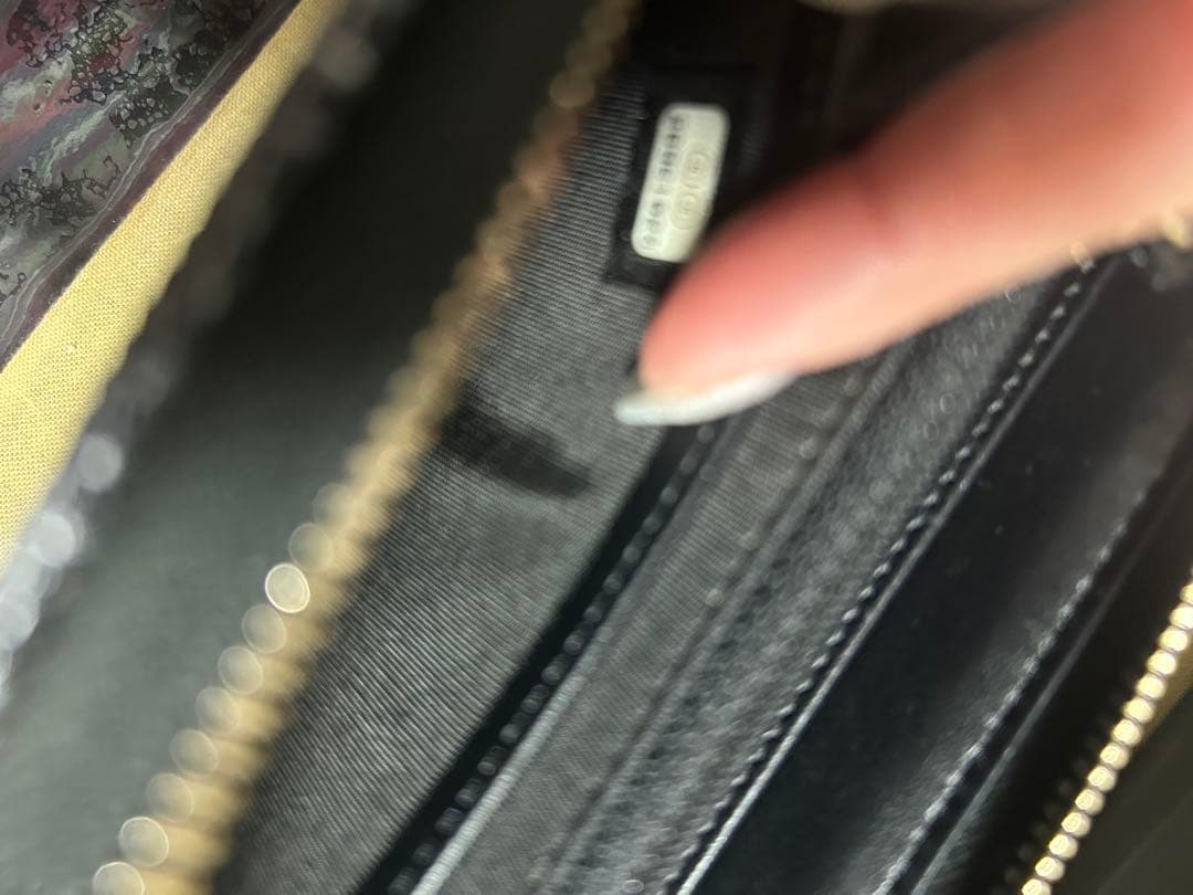 グレーマール　シャネル　ドーヴィルの長財布です^_^