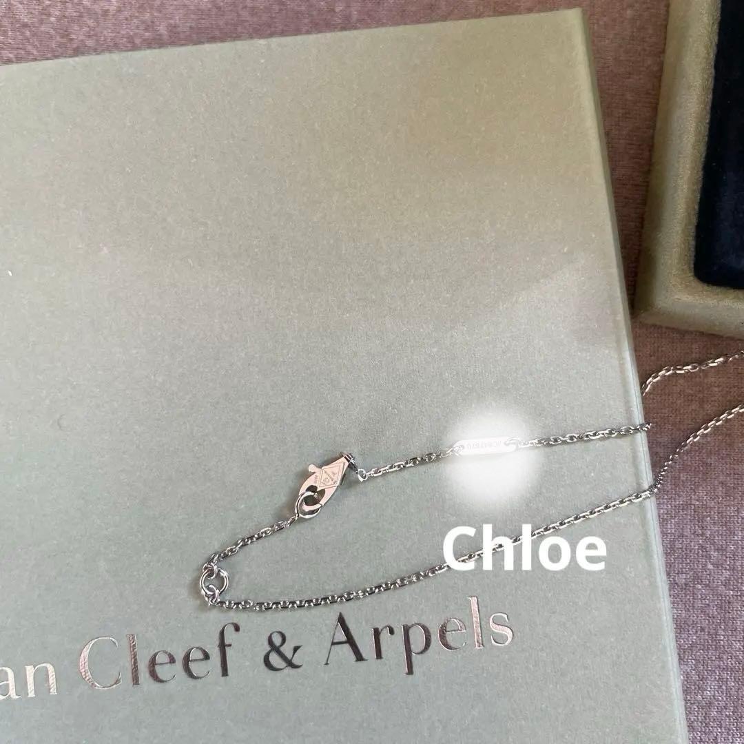 【ほぼ新品】ヴァンクリーフ⭐︎フリヴォル　ミニネックレス　銀座メゾン店購入