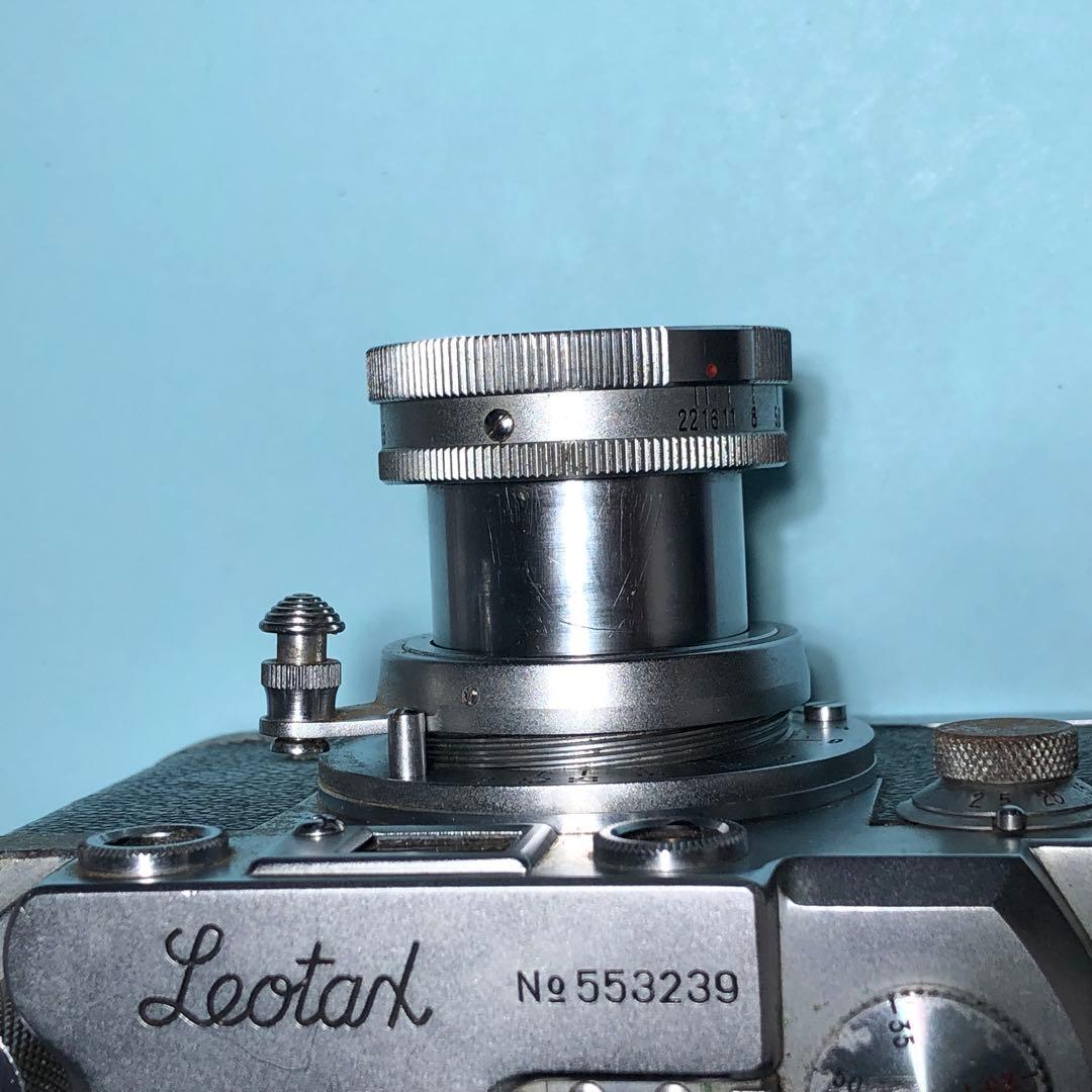 フィルムカメラ leotax konishiroku hexar 50mm f3.5