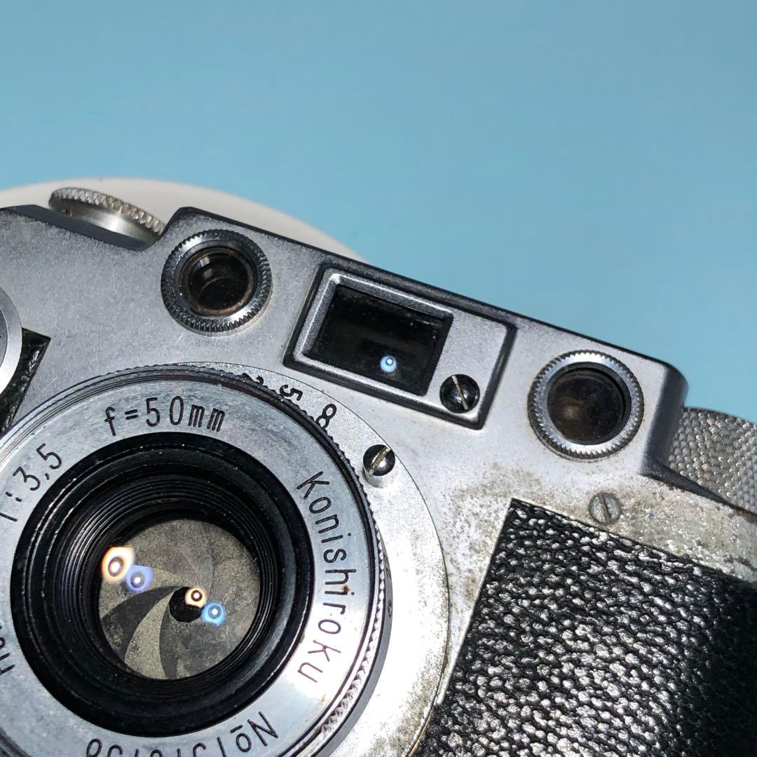 フィルムカメラ leotax konishiroku hexar 50mm f3.5