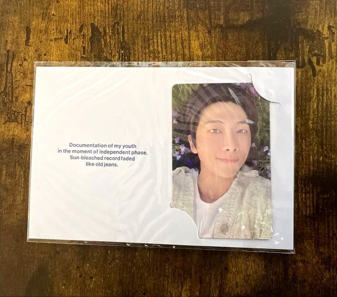 BTS RM Indigo JPFC特典 ホログラム トレカ