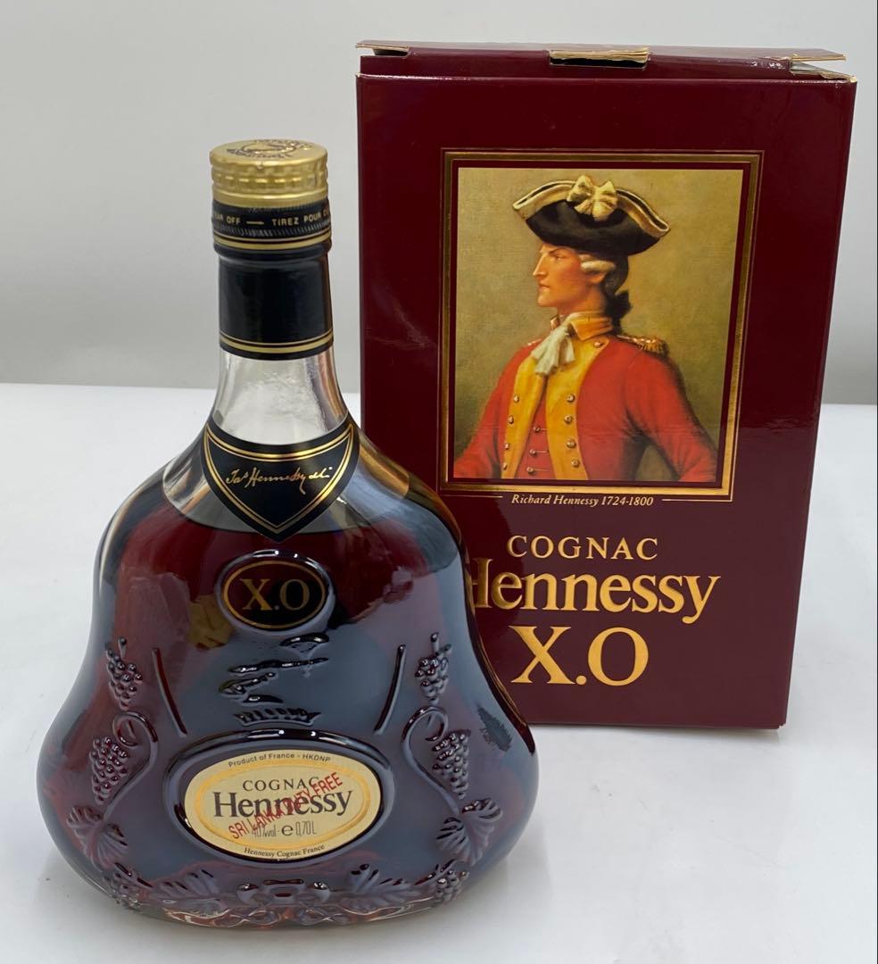 Hennessy ヘネシー X.O コニャック 金キャップ 未開封