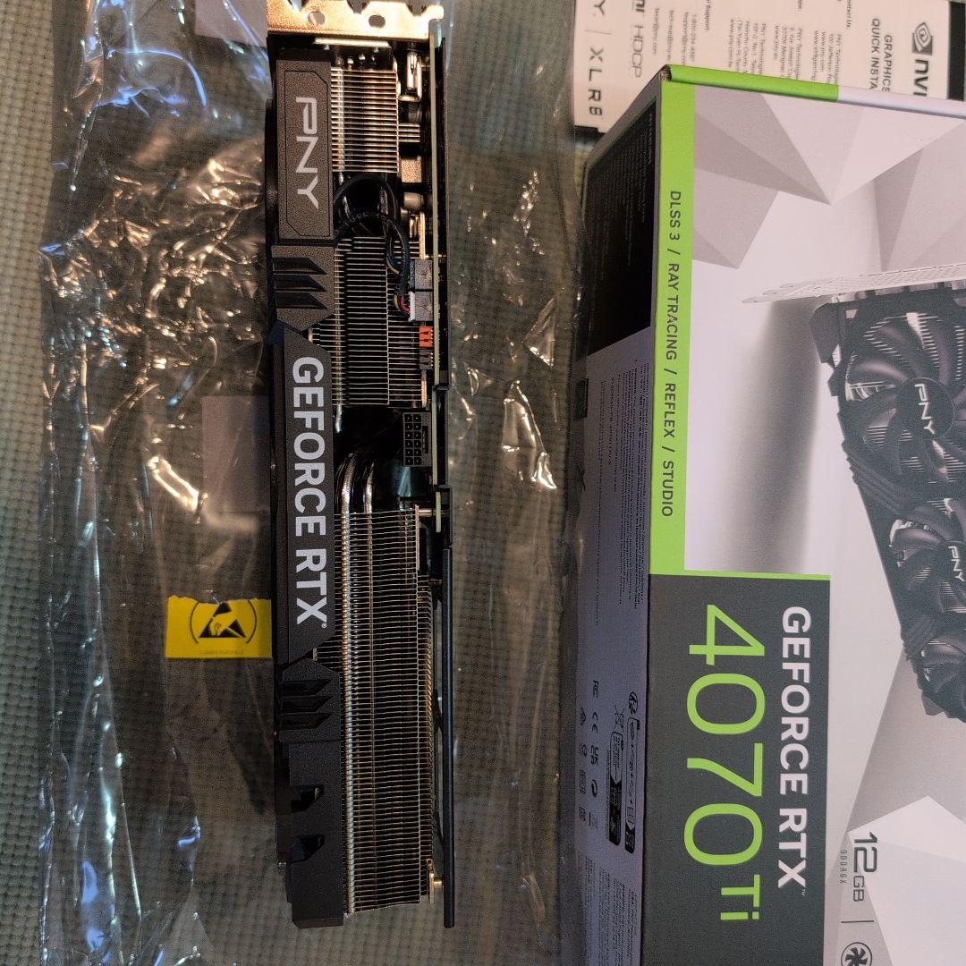 PNY GeForce RTX4070Ti ジャンク