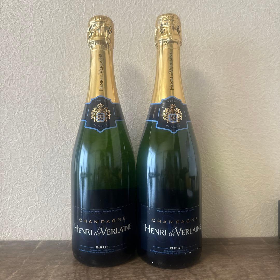 Henri de Verlaine Brut シャンパン 2本セット